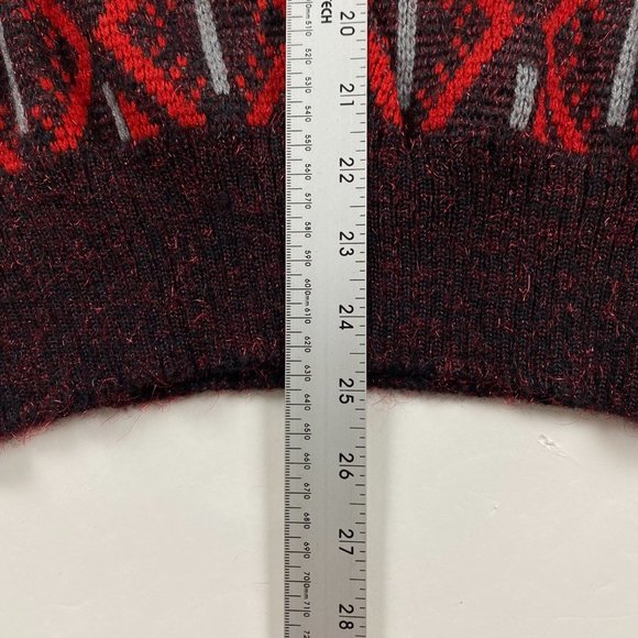 Vintage NWOT Knightsbridge Abstract Geometric Sweater Men's Medium Dad Grandpa - Picture 9 of 9